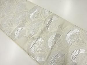 アンティーク　青海波模様織出し袋帯（材料）